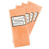 Orange and White Chevron Paper Straws — STRAWTOPIA - STRAWTOPIA