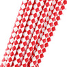 Red | White Diamond  Paper Straws Biodegradable and Compostable - STRAWTOPIA