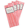 Red | White Diamond  Paper Straws Biodegradable and Compostable - STRAWTOPIA