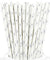 Metallic Silver Polka Dots Paper Straws —  STRAWTOPIA - STRAWTOPIA
