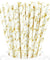 Metallic Gold Princess Paper Straws — STRAWTOPIA - STRAWTOPIA