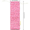 Handmade Drawstring Case Bag for Straws (Pink Flowers) — STRAWTOPIA