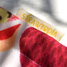 Handmade Drawstring Case Bag for Straws (Hedgehog|White) — STRAWTOPIA