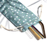Handmade Drawstring Case Bag for Straws (Blue Flowers) — STRAWTOPIA