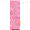 Handmade Drawstring Case Bag for Straws (Pink Flowers) — STRAWTOPIA