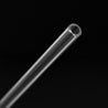 10mm (Transparent) 4 Straight Reusable Glass Straws with Cleaning Brushes — STRAWTOPIA 