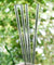 10mm (Transparent) 4 Straight Reusable Glass Straws with Cleaning Brushes — STRAWTOPIA 