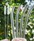 12mm (Transparent) 4 Bendy Reusable Glass Straws with Cleaning Brushes — STRAWTOPIA 