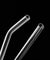 strawtopia bendy glass straw and straight glass straw 8mm wide