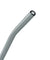 8mm (Grey) 4 Bendy Reusable Glass Straws with Cleaning Brushes — STRAWTOPIA