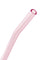 8mm (Pink) 2 Bendy Reusable Glass Straws with Cleaning Brushes — STRAWTOPIA