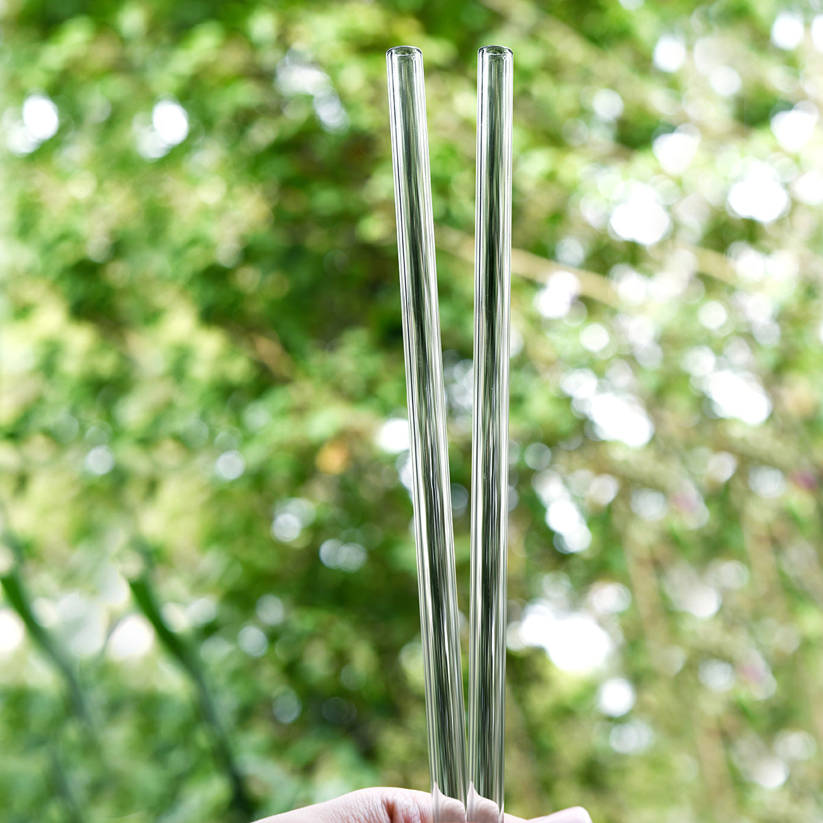 Glass Straws Clear 9' X 10 mm Drinking Straws Reusable Straws Healthy 4  Pack with Cleaning Brush - China Glass Straw and Glass Straws price