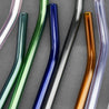 8mm 8 Color Bendy Glass Straws with Cleaning Brushes — STRAWTOPIA