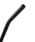 8mm (Black) 4 Bendy Reusable Glass Straws with Cleaning Brushes — STRAWTOPIA
