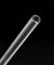 12mm (Transparent) 2 Straight Reusable Glass Straws with Cleaning Brushes — STRAWTOPIA 